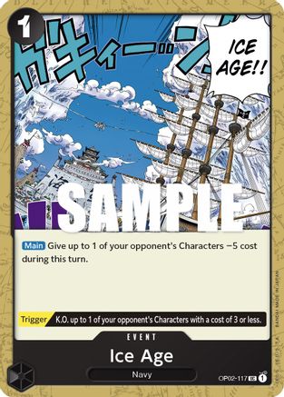 Ice Age (OP02-117)   One Piece - Paramount War