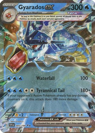 Gyarados ex - 045/198 (045) [SV1] Pokemon SV01: Scarlet & Violet Base Set