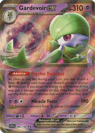 Gardevoir ex - 086/198 (086) [SV1] Pokemon SV01: Scarlet & Violet Base Set