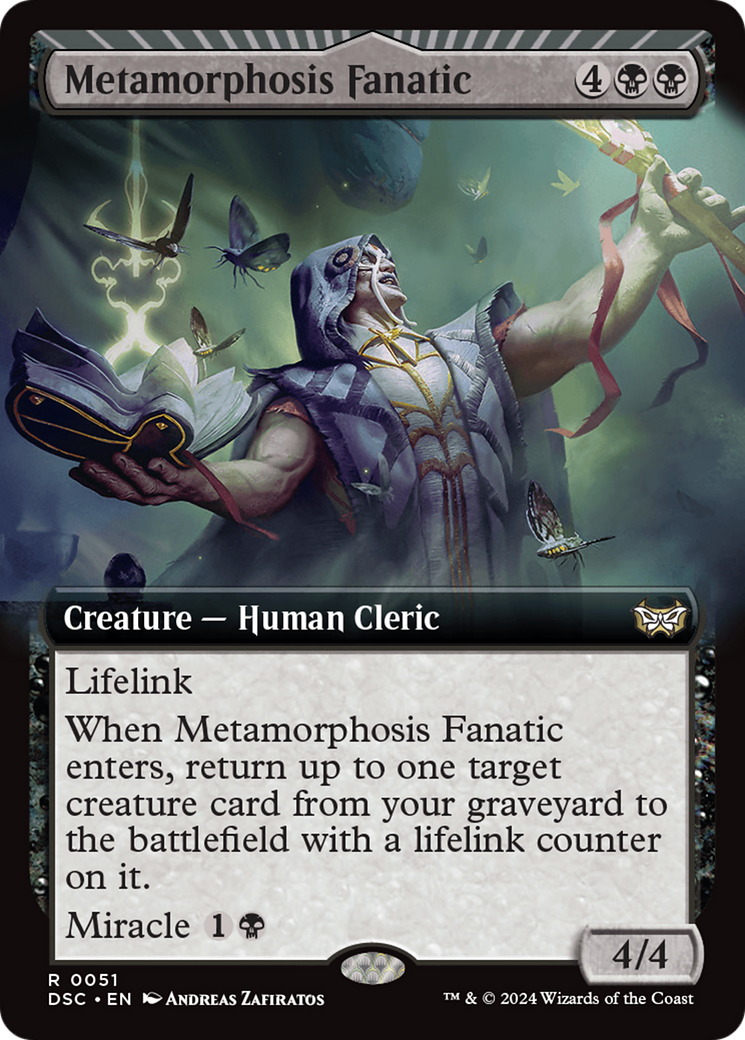 Metamorphosis Fanatic (DSC-051) - Duskmourn: House of Horror Commander - Magic The Gathering