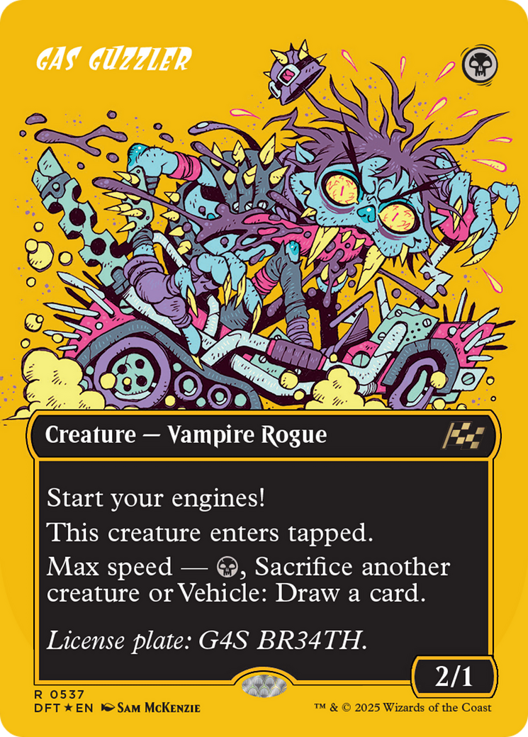 FOIL Gas Guzzler (DFT-537) - Aetherdrift - Magic The Gathering