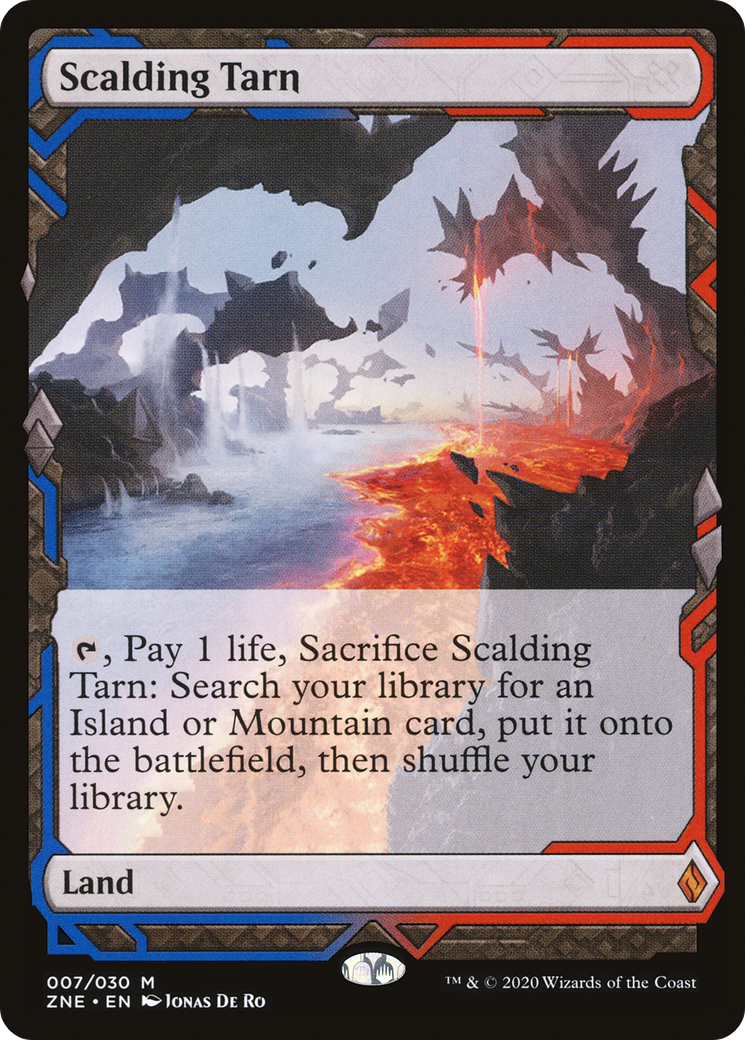Scalding Tarn (ZNE-007) - Zendikar Rising Expeditions - Magic The Gathering