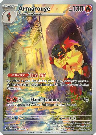 Armarouge - 203/198 (203) [SV1] Pokemon SV01: Scarlet & Violet Base Set