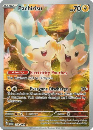 Pachirisu - 208/198 (208) [SV1] Pokemon SV01: Scarlet & Violet Base Set