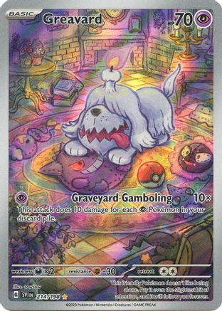 Greavard - 214/198 (214) [SV1] Pokemon SV01: Scarlet & Violet Base Set