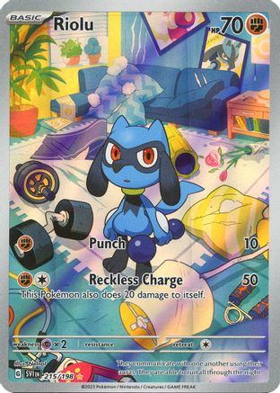 Riolu - 215/198 (215) [SV1] Pokemon SV01: Scarlet & Violet Base Set