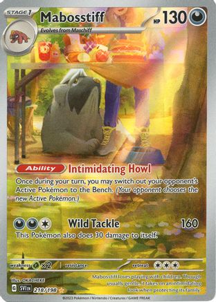 Mabosstiff - 218/198 (218) [SV1] Pokemon SV01: Scarlet & Violet Base Set