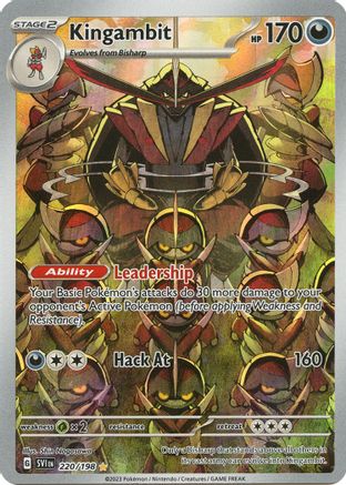 Kingambit - 220/198 (220) [SV1] Pokemon SV01: Scarlet & Violet Base Set