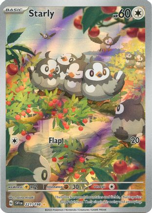 Starly - 221/198 (221) [SV1] Pokemon SV01: Scarlet & Violet Base Set