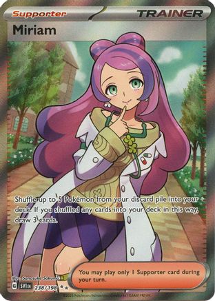 Miriam - 238/198 (238) [SV1] Pokemon SV01: Scarlet & Violet Base Set