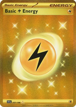 Basic Lightning Energy - 257/198 (257) [SV1] Pokemon SV01: Scarlet & Violet Base Set