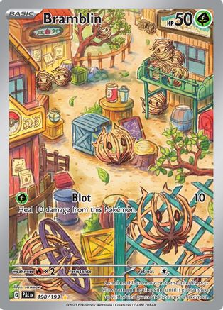 Bramblin - 198/193 (198) [SV02] Pokemon SV02: Paldea Evolved