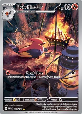 Fletchinder - 199/193 (199) [SV02] Pokemon SV02: Paldea Evolved