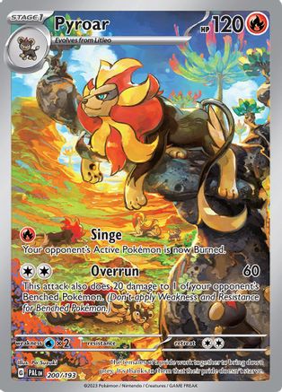 Pyroar - 200/193 (200) [SV02] Pokemon SV02: Paldea Evolved