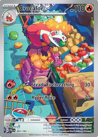 Crocalor - 202/193 (202) [SV02] Pokemon SV02: Paldea Evolved