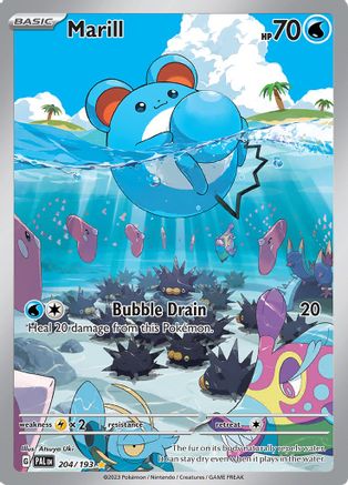 Marill - 204/193 (204) [SV02] Pokemon SV02: Paldea Evolved