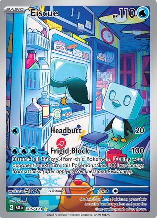 Eiscue - 205/193 (205) [SV02] Pokemon SV02: Paldea Evolved