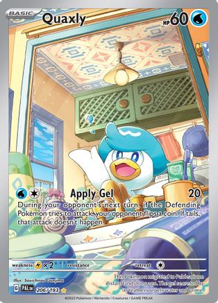Quaxly - 206/193 (206) [SV02] Pokemon SV02: Paldea Evolved