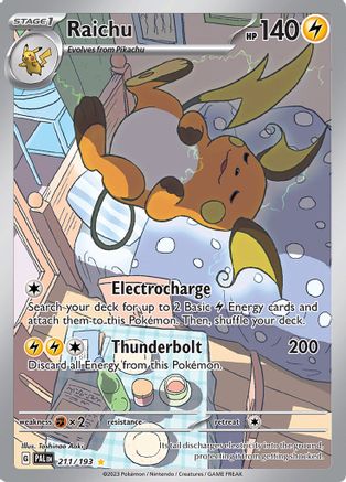 Raichu - 211/193 (211) [SV02] Pokemon SV02: Paldea Evolved