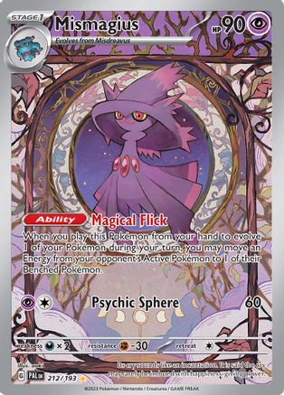 Mismagius - 212/193 (212) [SV02] Pokemon SV02: Paldea Evolved