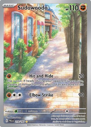 Sudowoodo - 219/193 (219) [SV02] Pokemon SV02: Paldea Evolved