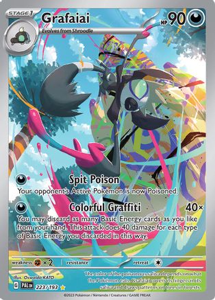 Grafaiai - 223/193 (223) [SV02] Pokemon SV02: Paldea Evolved