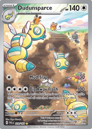 Dudunsparce - 229/193 (229) [SV02] Pokemon SV02: Paldea Evolved