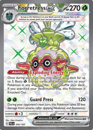 Forretress ex - 230/193 (230) [SV02] Pokemon SV02: Paldea Evolved
