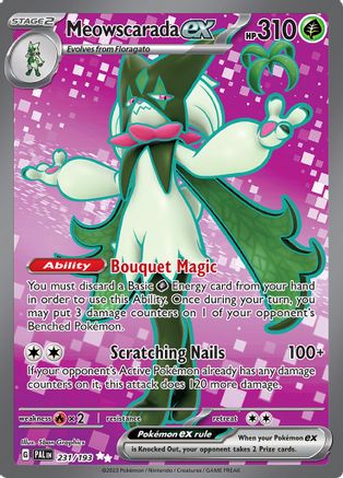 Meowscarada ex - 231/193 (231) [SV02] Pokemon SV02: Paldea Evolved