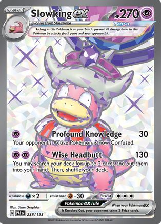 Slowking ex - 238/193 (238) [SV02] Pokemon SV02: Paldea Evolved