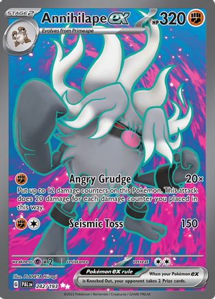 Annihilape ex - 242/193 (242) [SV02] Pokemon SV02: Paldea Evolved