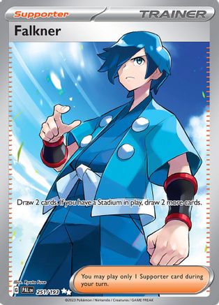 Falkner - 251/193 (251) [SV02] Pokemon SV02: Paldea Evolved