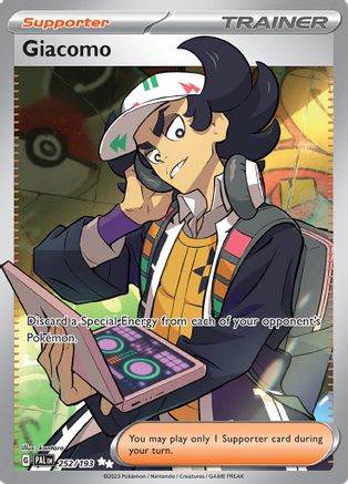 Giacomo - 252/193 (252) [SV02] Pokemon SV02: Paldea Evolved