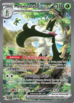 Meowscarada ex - 256/193 (256) [SV02] Pokemon SV02: Paldea Evolved