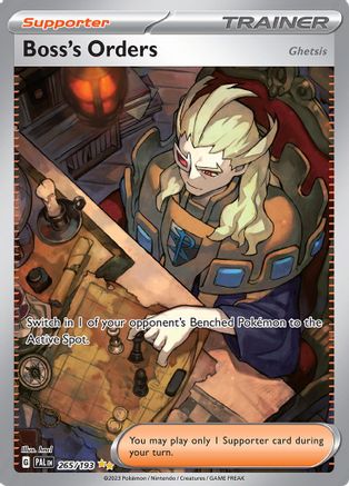 Boss's Orders - 265/193 (265) [SV02] Pokemon SV02: Paldea Evolved