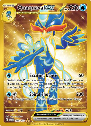Quaquaval ex - 273/193 (273) [SV02] Pokemon SV02: Paldea Evolved