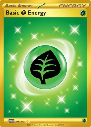 Basic Grass Energy - 278/193 (278) [SV02] Pokemon SV02: Paldea Evolved