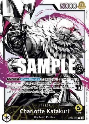 Charlotte Katakuri (099) (Alternate Art) [OP03-099] One Piece - Pillars of Strength