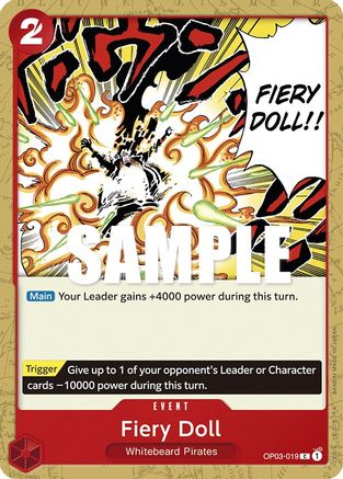Fiery Doll (OP03-019)   One Piece - Pillars of Strength