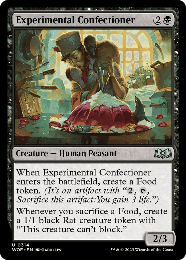 Experimental Confectioner (WOE-314) - Wilds of Eldraine - Magic The Gathering
