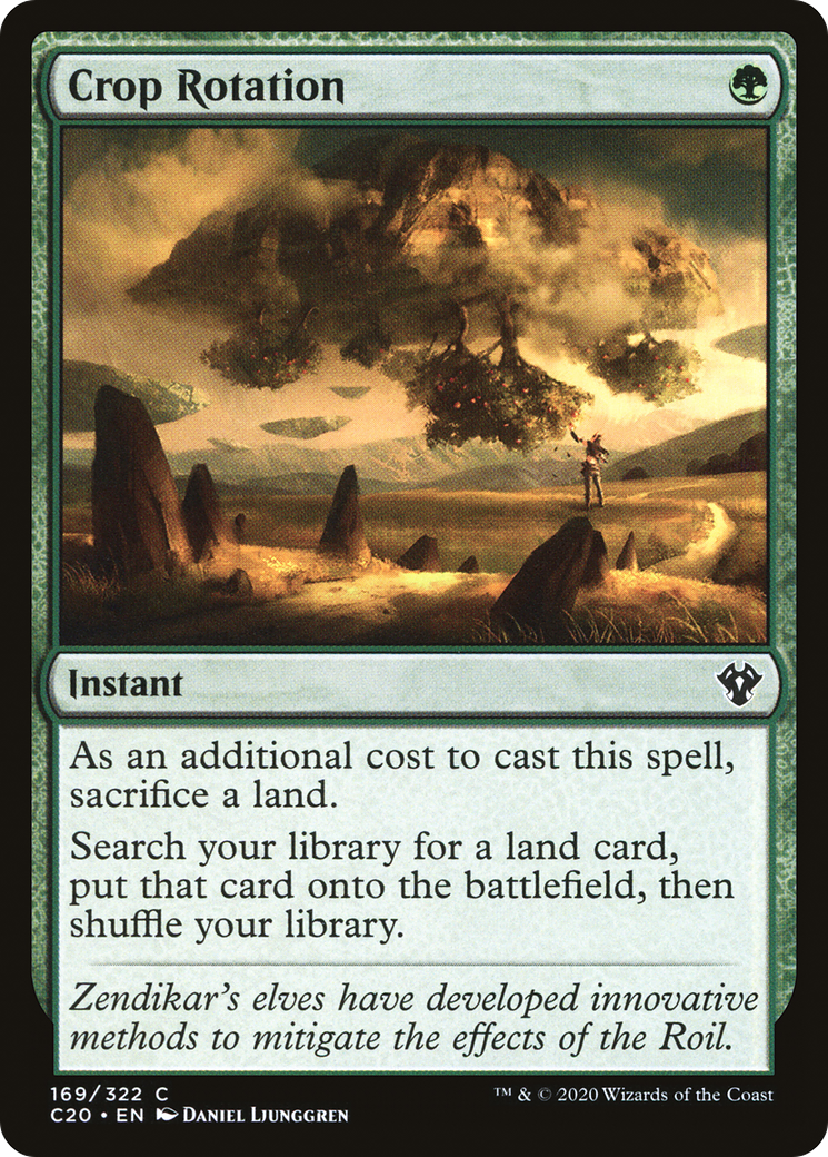 Crop Rotation (C20-169) - Commander 2020 - Magic The Gathering