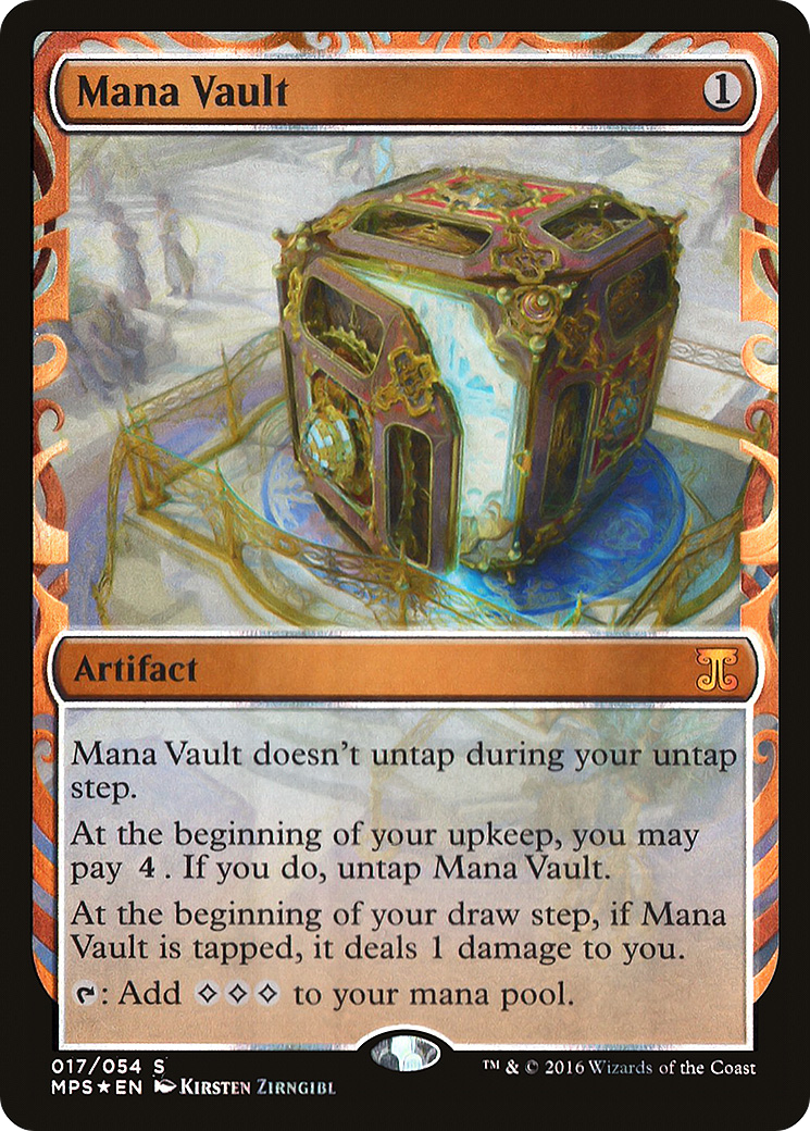 FOIL Mana Vault (MPS-017) - Kaladesh Inventions - Magic The Gathering