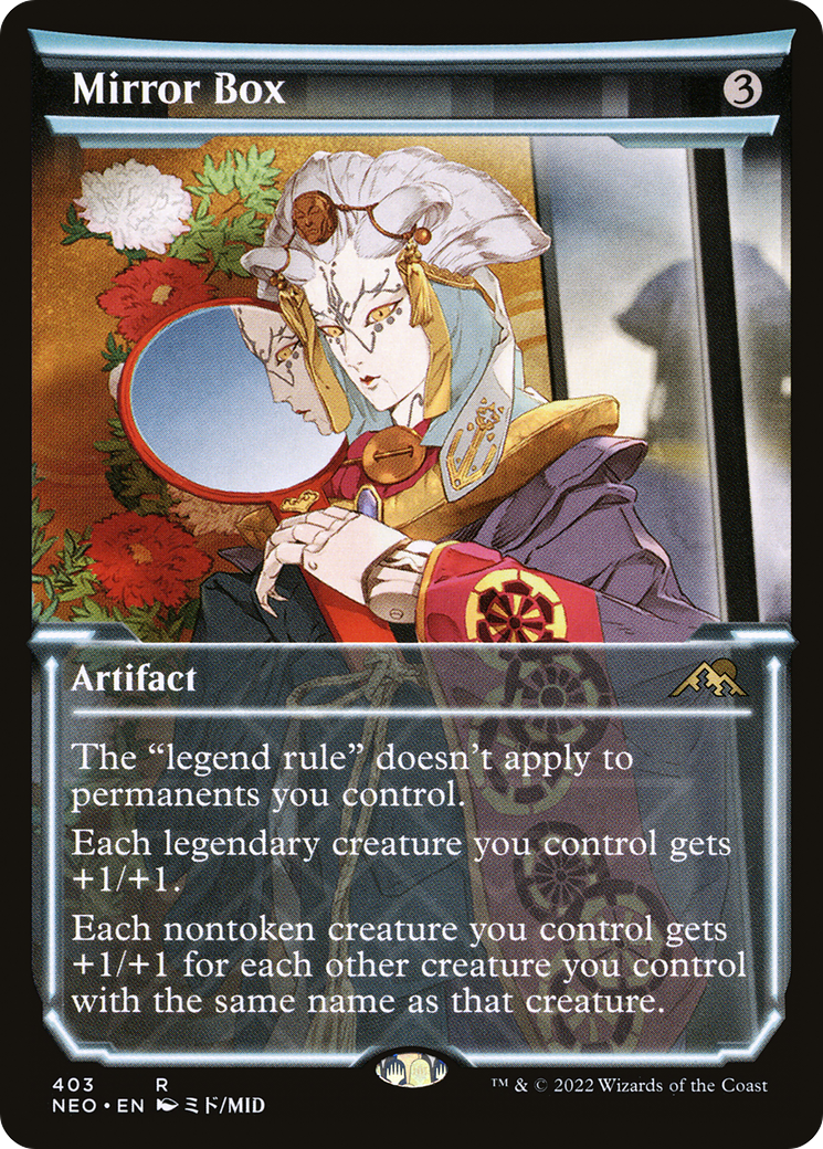 Mirror Box (Showcase) (NEO-403) - Kamigawa: Neon Dynasty - Magic The Gathering