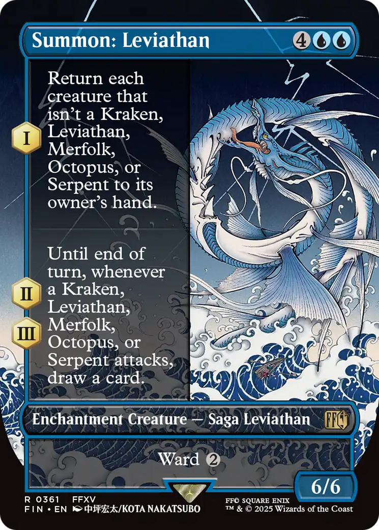 Summon: Leviathan (FIN-361) - FINAL FANTASY - Magic The Gathering
