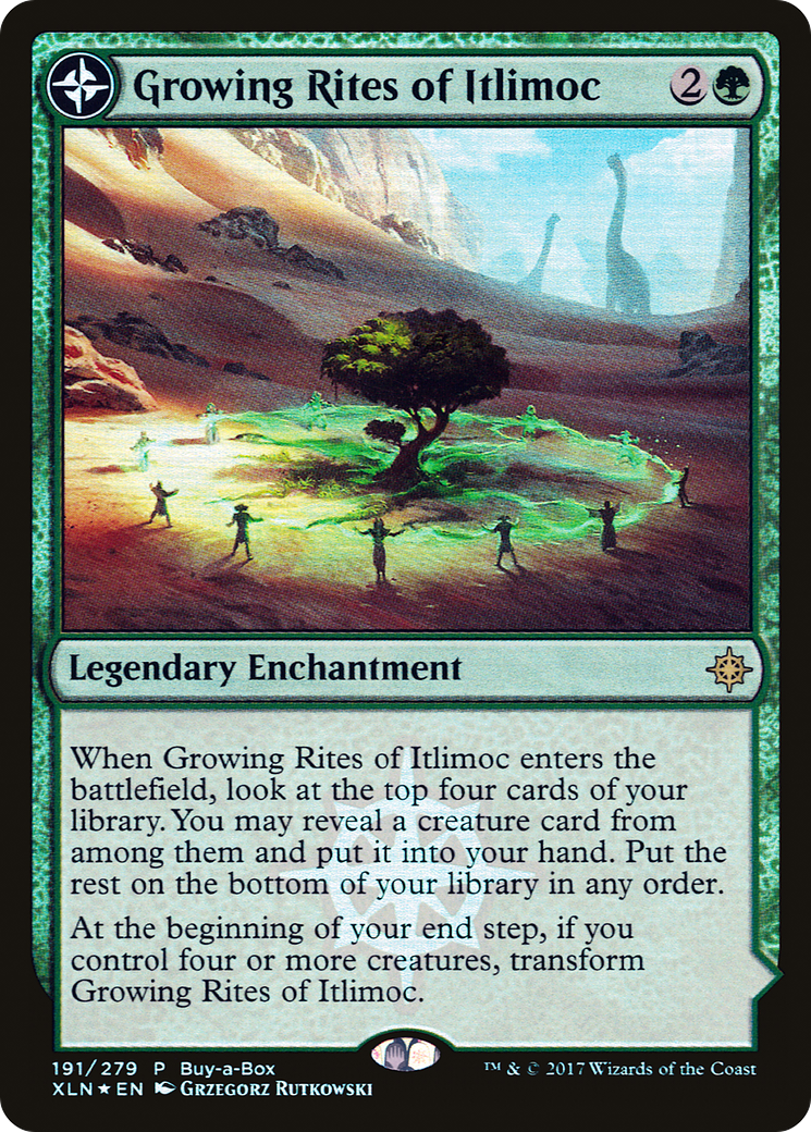 FOIL Growing Rites of Itlimoc (BABP-191) - XLN Treasure Chest - Magic The Gathering
