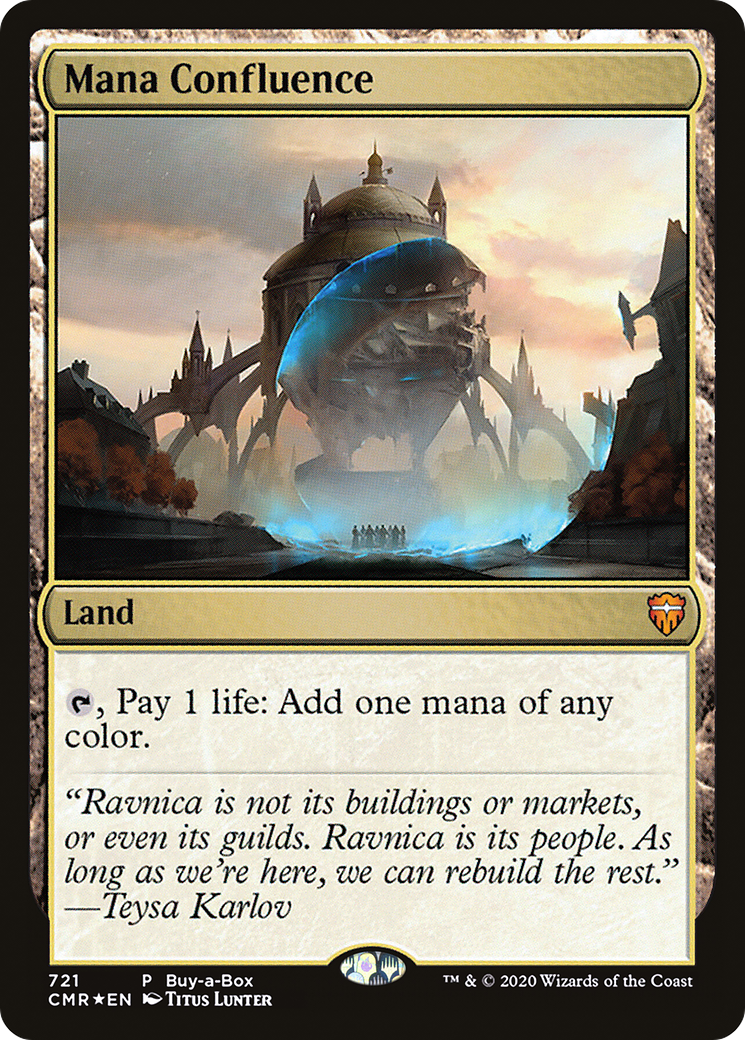 FOIL Mana Confluence (BABP-721) - Commander Legends - Magic The Gathering
