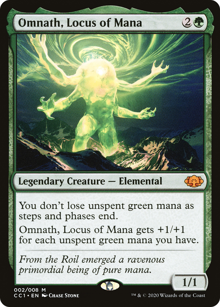 Omnath, Locus of Mana (CC1-002) - Commander Collection: Green - Magic The Gathering