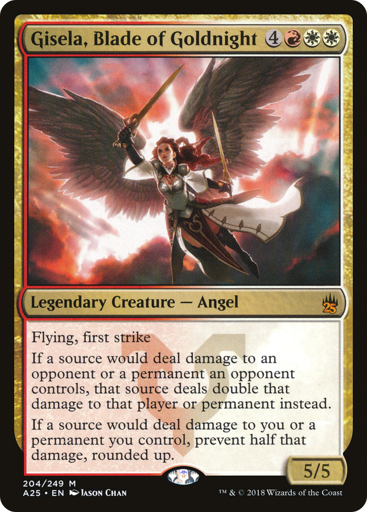 Gisela, Blade of Goldnight (A25-204) - Masters 25 - Magic The Gathering