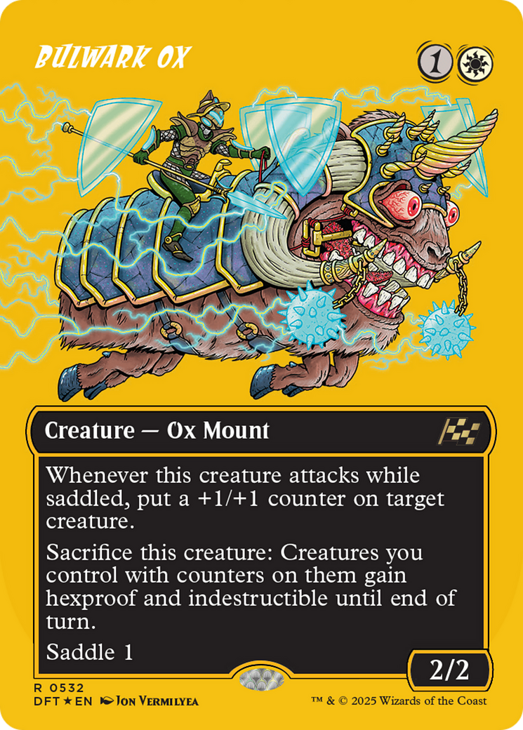 FOIL Bulwark Ox (DFT-532) - Aetherdrift - Magic The Gathering