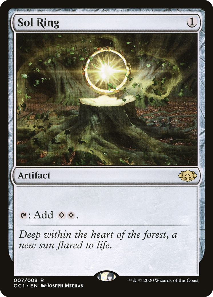 Sol Ring (CC1-007) - Commander Collection: Green - Magic The Gathering